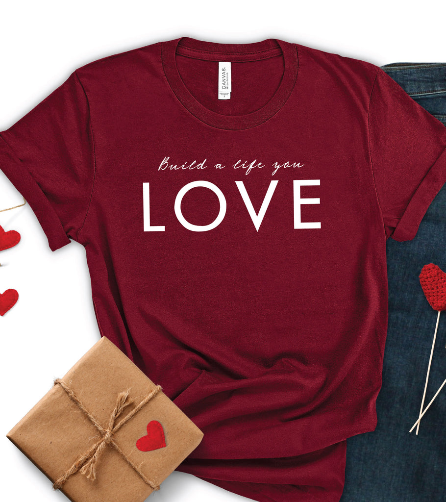 Build A Life Graphic T-Shirt