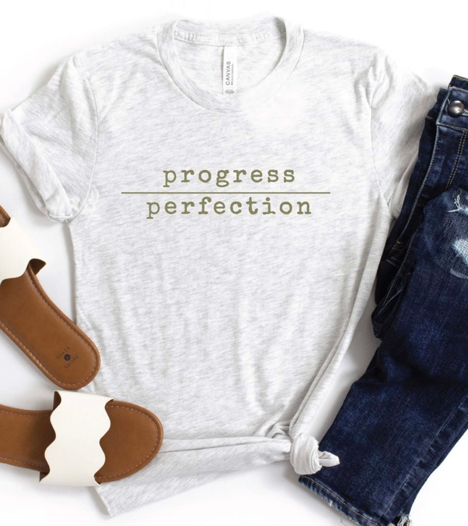 "Progress over Perfection" Graphic T-Shirt