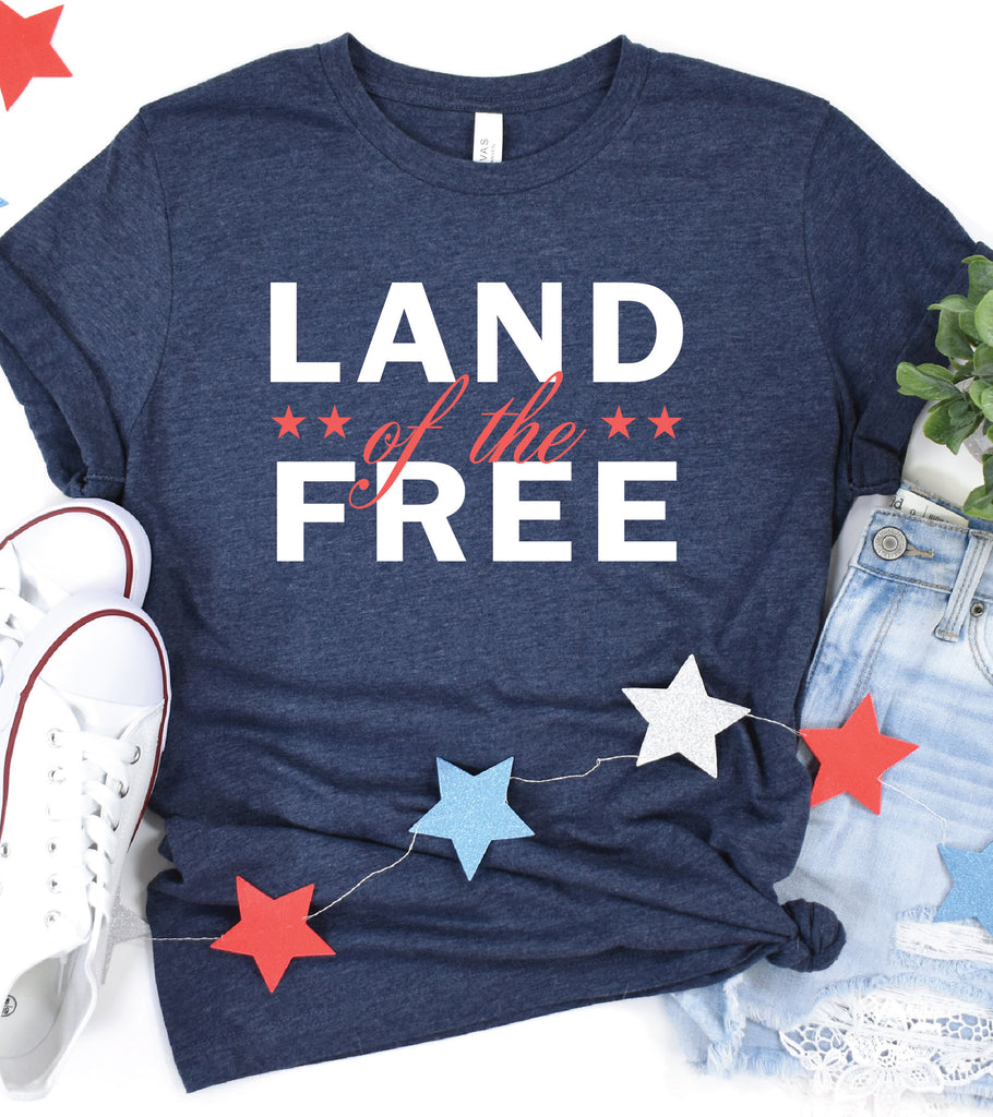 "Land of the Free" Graphic T-Shirt