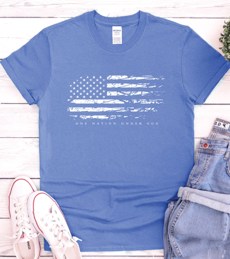 "One Nation Under God" Graphic T-Shirt