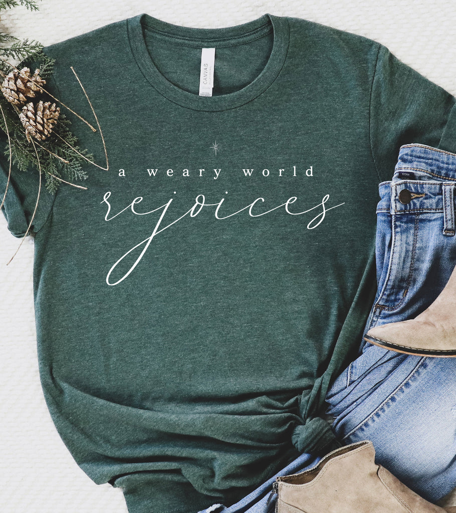 "Rejoices" Graphic T-Shirt