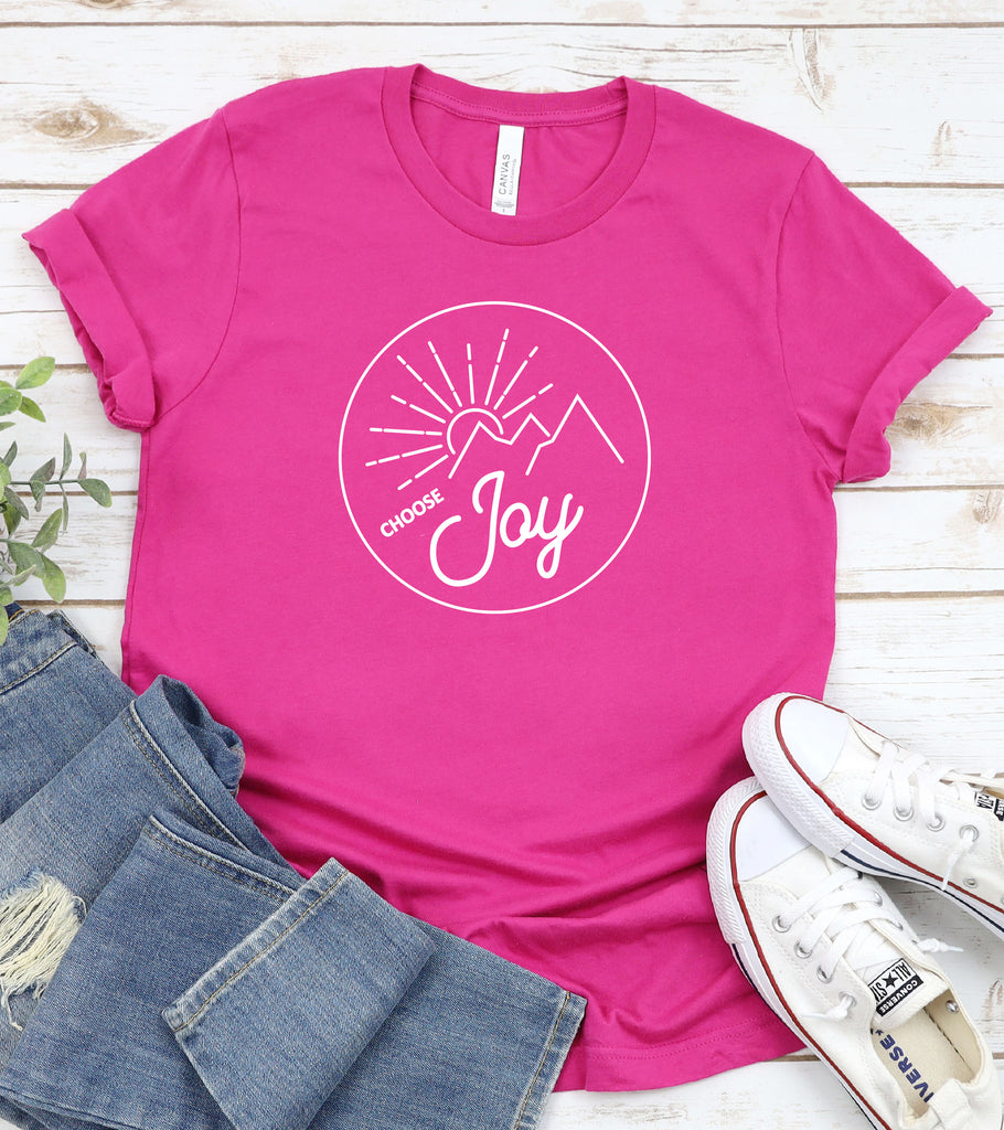 "Choose Joy" Graphic T-Shirt